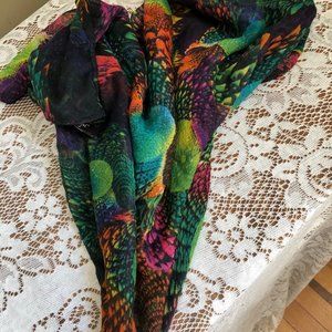 Eyeful 100% Polyester Scarf 72" x 29"